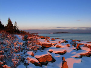 A touch of evening serenity