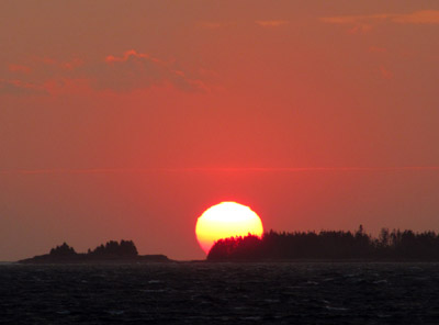 20120110_01 The setting sun
