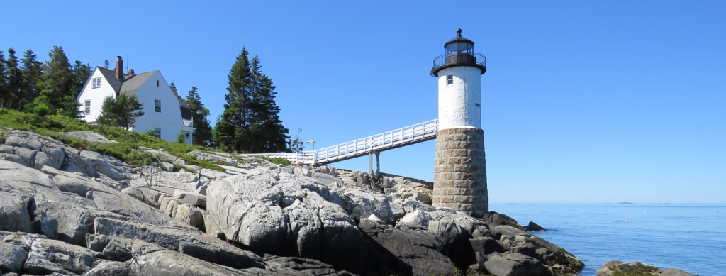 Maine Lights Today - Isle au Haut Lighthouse