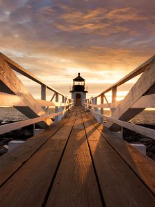 Sunset at Marshall Point Lighthouse