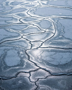 Ice Patterns in Rockport Harbor